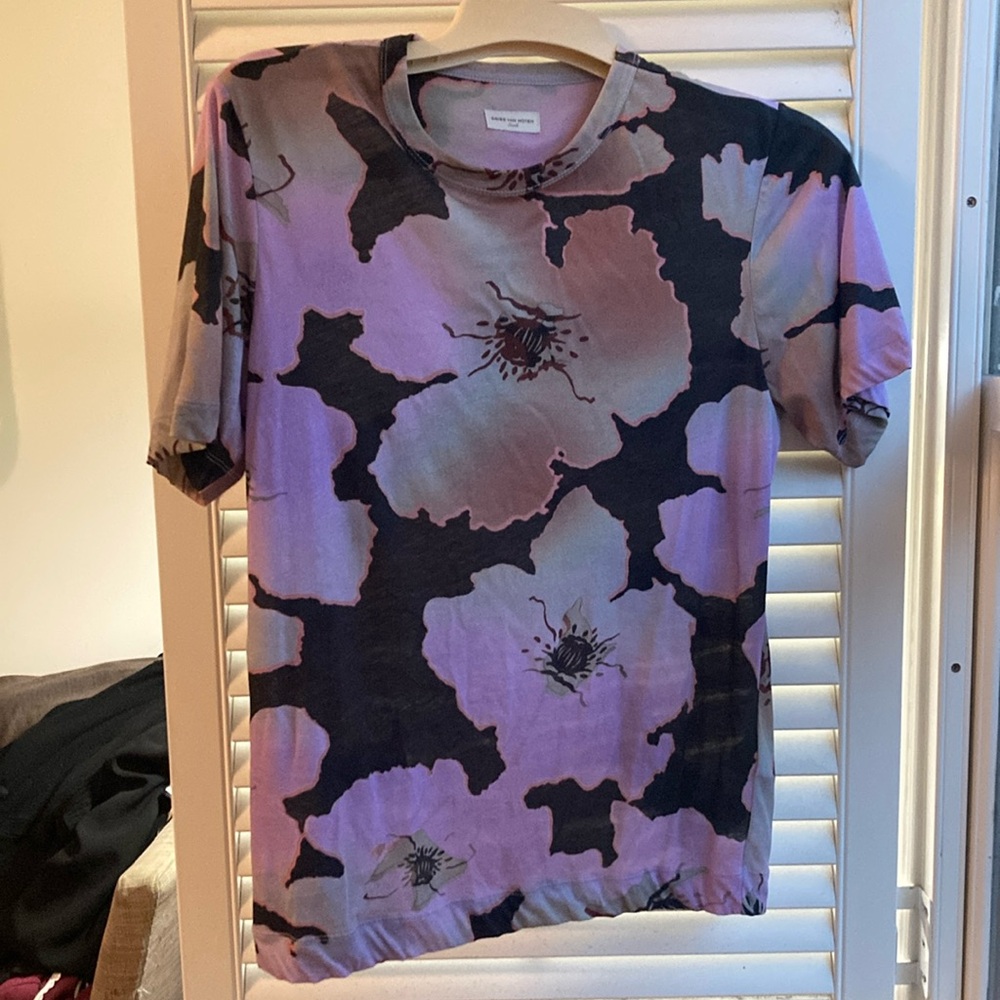 Dries van noten floral t shirt